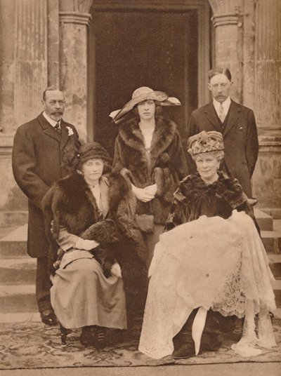 Christening of the First Child of Mary, Princess Royal, Goldsborough, Yorkshire by Unbekannt