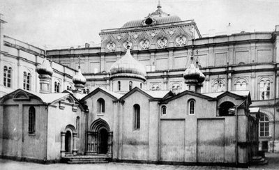 Church of the Saviour in the Woods, in the Kremlin, Moscow, Russia by Unbekannt