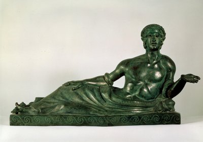 Cinerary Urn in the Form of a Reclining Youth, Etruria, Early 4th Century BC by Unbekannt