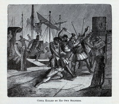 Cinna Killed by His Own Soldiers by Unbekannt