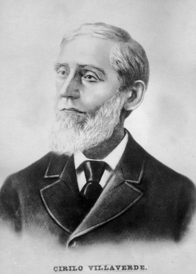 Cirilo Villaverde, Cuban poet, novelist, journalist and freedom fighter by Unbekannt