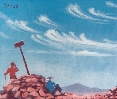 Cirrus - A Dozen of the Principal Cloud Forms In The Sky by Unbekannt