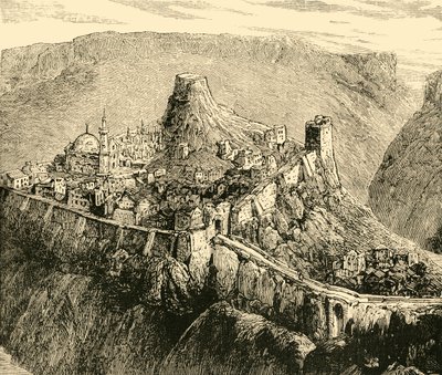 Citadel and Palace of the Ancient Kings of Bulgaria at Tirnova, 1890 by Unbekannt