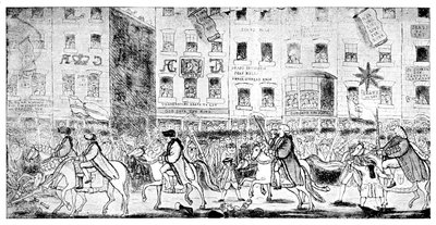 City Horsemanship or Procession to St Pauls by Unbekannt