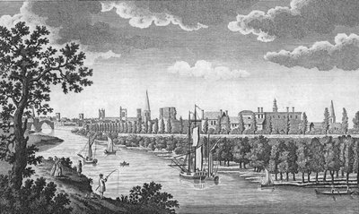City of York and River Ouse, Yorkshire, c1776 by Unbekannt