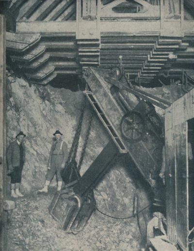 Clawing Out the Heart of a Mountain for a Colorado City Tunnel by Unbekannt