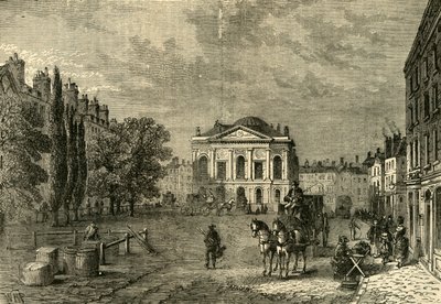 Clerkenwell Green in 1789, c1872 by Unbekannt