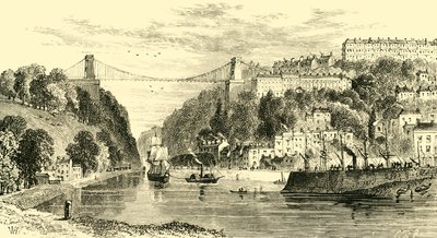 Clifton Suspension-Bridge by Unbekannt