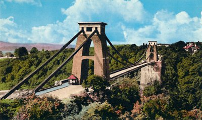 Clifton Suspension Bridge from the Observatory by Unbekannt