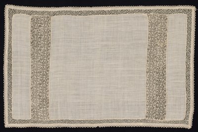 Cloth with Winged and Two-Tailed Animals by Unbekannt