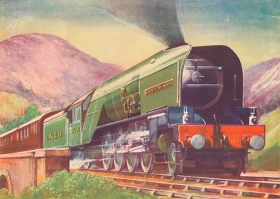 Cock O The North Locomotive, L.N.E.R., in the Highlands by Unbekannt
