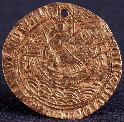 Coin Korabelnik of Tsar Ivan III Reverse: Ruler on His Ship by Unbekannt
