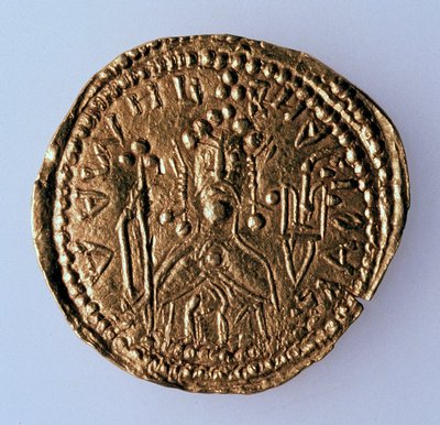 Coin Zlatnik of Grand Duke Vladimir Svyatoslavich, Averse: Portrait of the ruler by Unbekannt