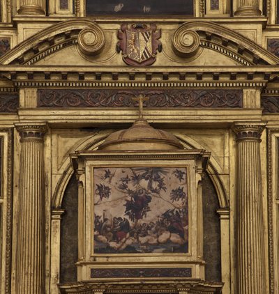 Collegiate Church. Interior. The High Altar (detail) by Unbekannt