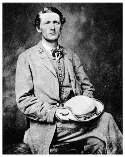 Colonel John Singleton Mosby, American Confederate soldier, 1860s by Unbekannt