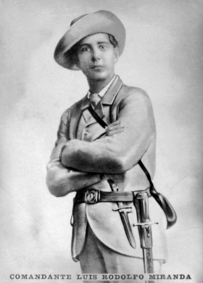 Comandante Luis Rodolfo Miranda, Commander of the Cuban Liberation Army, c1910 by Unbekannt
