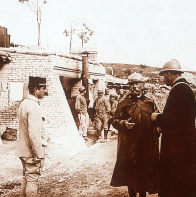 Command Post, Champagne, Northern France, c. 1914-c. 1918 by Unbekannt