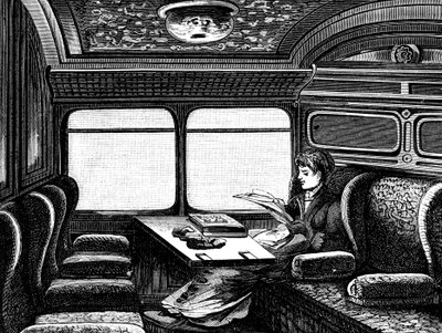 Compartment on the Orient Express Reserved for Women by Unbekannt