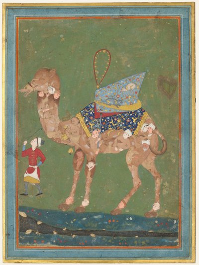 Composite Camel with Attendant by Unbekannt