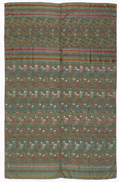 Compound Weave Textile, 1800s by Unbekannt