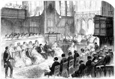 Confirmation of the Princess Royal, Windsor Castle, 1856 by Unbekannt