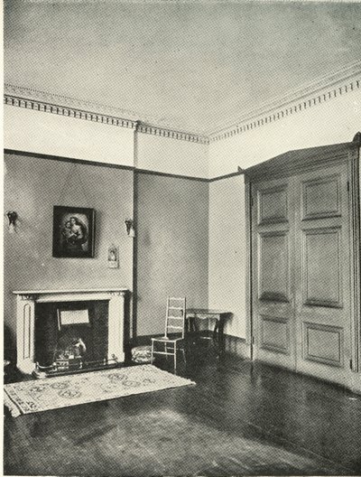 Contrasted Interiors: Regency - Mecklenburgh Square, Bloomsbury, 1938 by Unbekannt