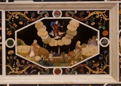 St. Corona Church, Stone Inlay Work by Unbekannt