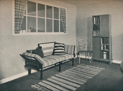 Corner of Living Room Designed by Prof. Karl Pullich by Unbekannt