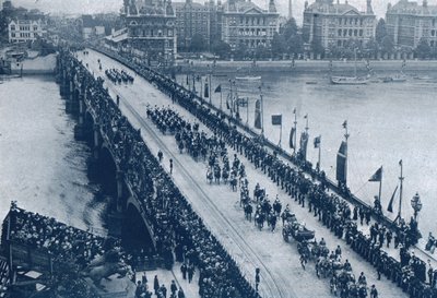 Coronation of King George V and Queen Mary, London, 1911 by Unbekannt