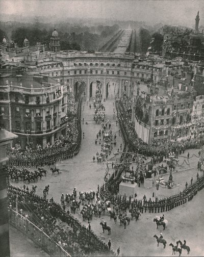 Coronation of King George V and Queen Mary, London by Unbekannt