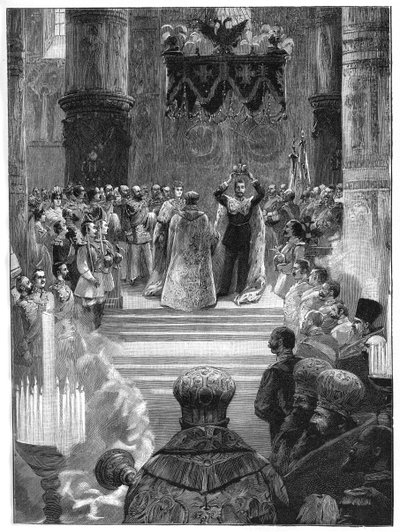 Coronation of Tsar Nicholas II, 26 May 1896 by Unbekannt