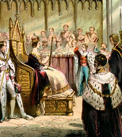 Coronation of Victoria, 1837, c1850s by Unbekannt