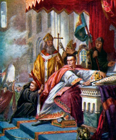 Coronation of William the Conqueror by Unbekannt