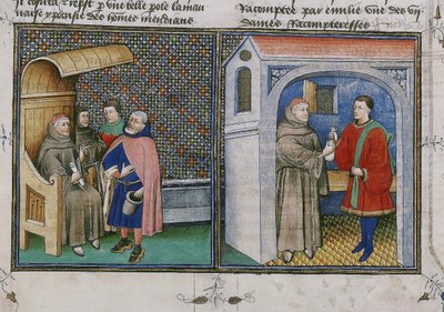 Corruption (from Le livre appelé Decameron by Giovanni Boccaccio) by Unbekannt
