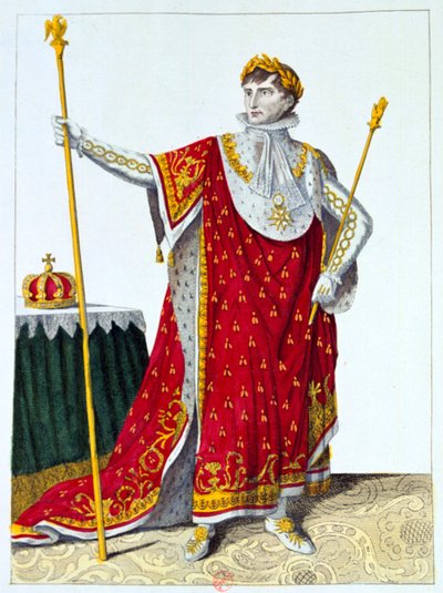 Costume for the coronation of Napoleon I, 2nd December 1804, 19th century by Unbekannt