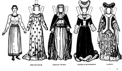 Costumes of Men and Women as Worn in the Period When Henry V Reigned by Unbekannt
