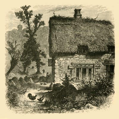 Cottage at Radway by Unbekannt
