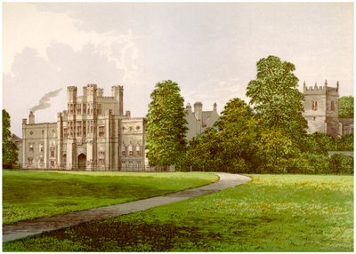 Coughton Court, Warwickshire, home of Baronet Throckmorton, c1880 by Unbekannt