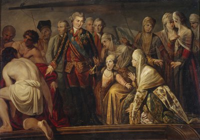Count Alexey Grigoryevich Orlov After the Victory of Chesma by Unbekannt