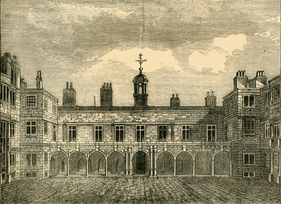 Court of Old Somerset House, from the North, 1881 by Unbekannt