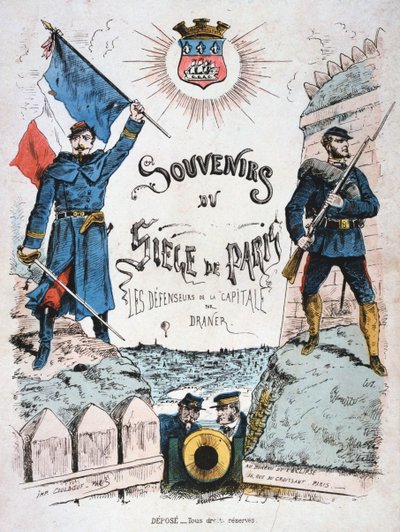 Cover for Souvenirs du Siege de Paris, 1870-1871 by Unbekannt