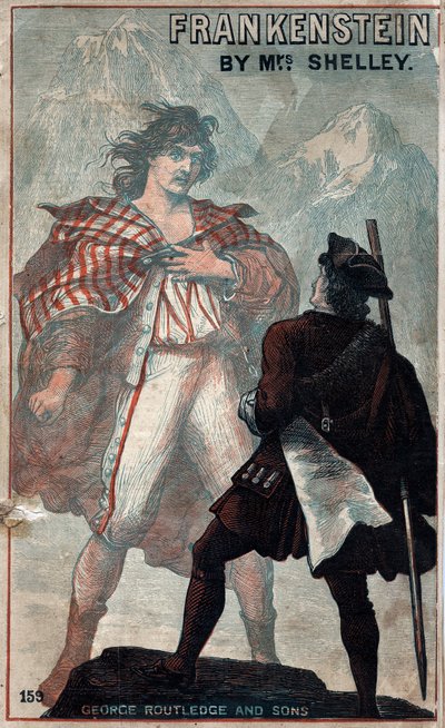 Cover of Frankenstein, by Mary Shelley by Unbekannt