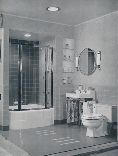 Crane Company - The Bathroom, 1940 by Unbekannt