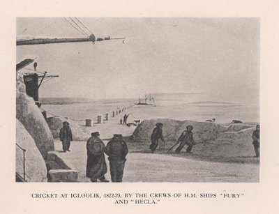 Cricket at Igloolik, 1822-1823, 1912 by Unbekannt