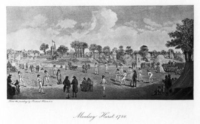 Cricket at Moulsey Hurst by Unbekannt