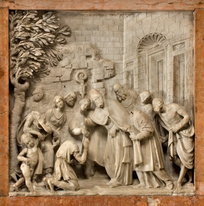 Crypt, Ark of Saints Marcellino and Peter Exorcist, Lorenzo Trotti, The Conversion of the Jailer Artemio, Cathedral of Santa Maria Assunta, Cremona, Italy (photo) by Unbekannt