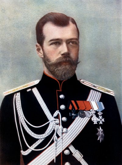 Czar Nicholas II of Russia by Unbekannt