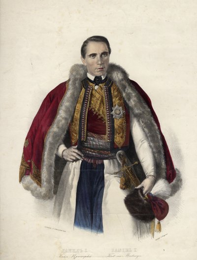 Danilo I 1826-1860, Prince of Montenegro, 1853 by Unbekannt