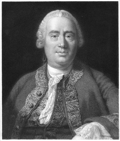 David Hume, Scottish philosopher, historian and economist by Unbekannt