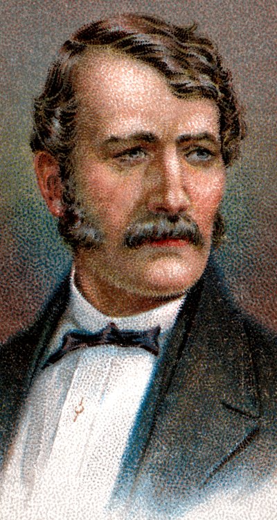 David Livingstone, Scottish missionary and African explorer by Unbekannt